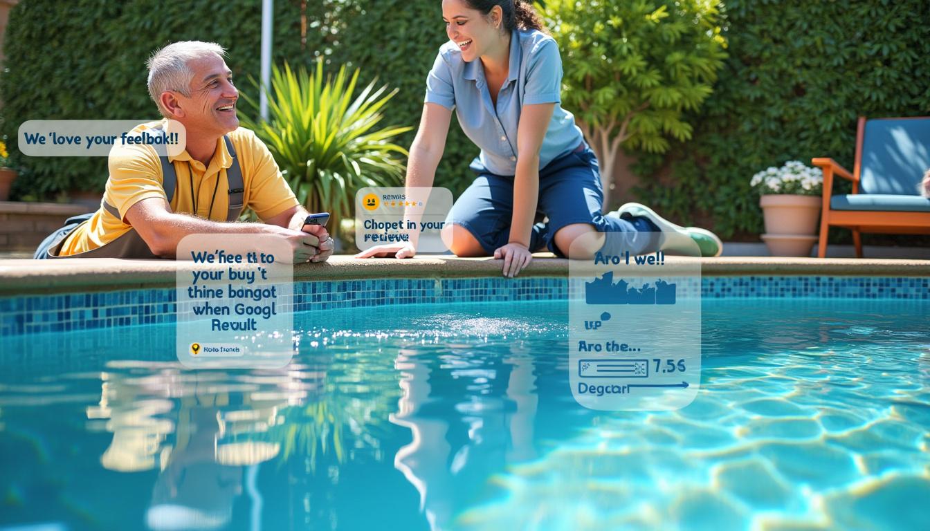 How to ask customers for Google reviews for your pool maintenance business